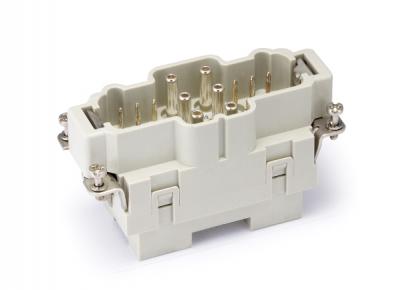 Male Inserts,Contacts 6/12+PE,Axial Screw connection,10A 230/400V & 40A 690V